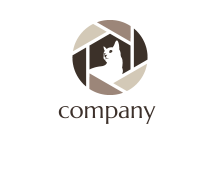 cat photography logo creator