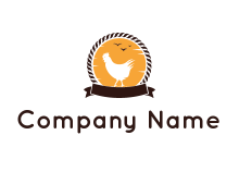 organic chicken restaurant logo software