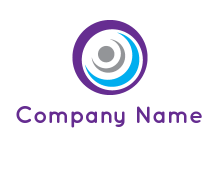 crescents with circle in circle logo