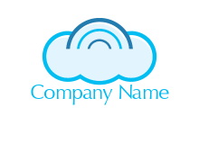 signals on cloud computing logo