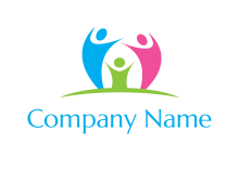 family peoples icon daycare logo
