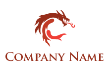 DIY dragon logo creator