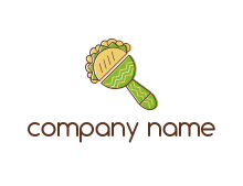 free tortilla fast food logo template
