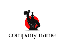 Fitness Logos Aerobic Center Gym And Personal Trainer Logo Creator