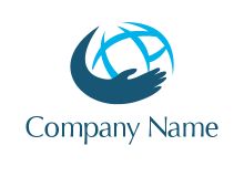 DIY globe logo design creator