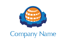 globe logo design template