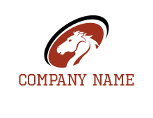 horse stable logo generator