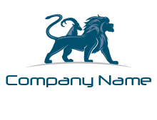 lion logo design generator