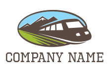 mountain tour logo creator