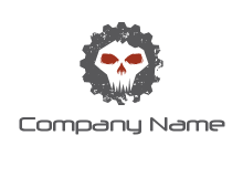 skull in gear logo
