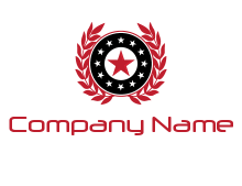 free star emblem logo maker