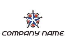 star over badge logo