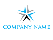 rotating arrows forming star logo