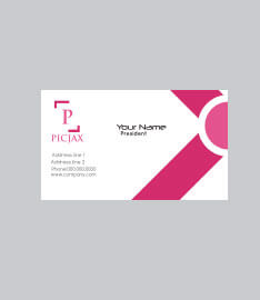 Photography business card