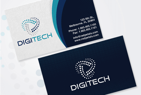 Logo Design Web Graphic Services Designmantic The Logo Design Business Card