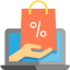 shopping bag icon