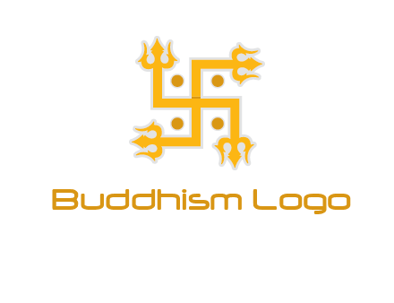 swastika Hinduism logo
