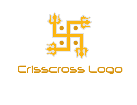 swastika Hinduism logo