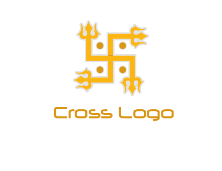 swastika Hinduism logo