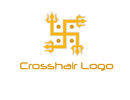 swastika Hinduism logo