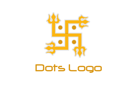 swastika Hinduism logo