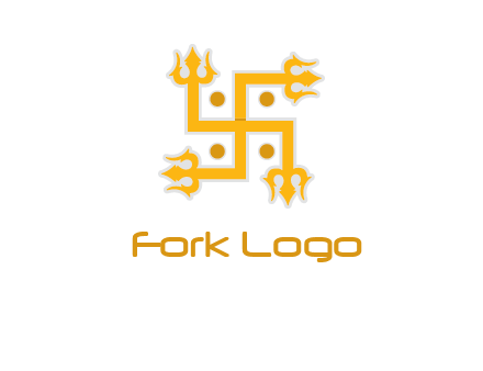 swastika Hinduism logo