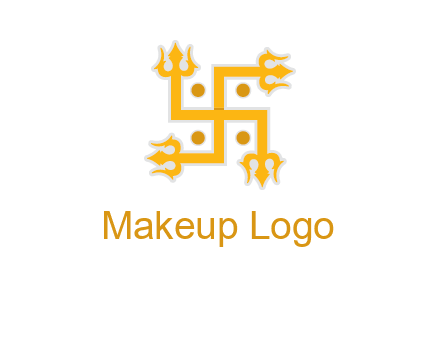 swastika Hinduism logo