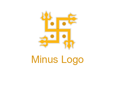 swastika Hinduism logo