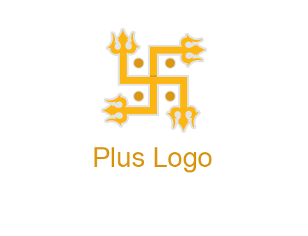 swastika Hinduism logo