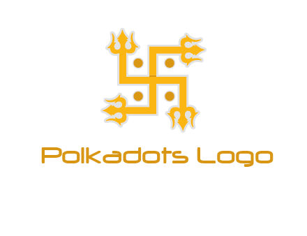 swastika Hinduism logo