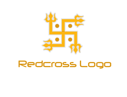 swastika Hinduism logo