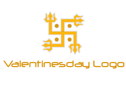 swastika Hinduism logo