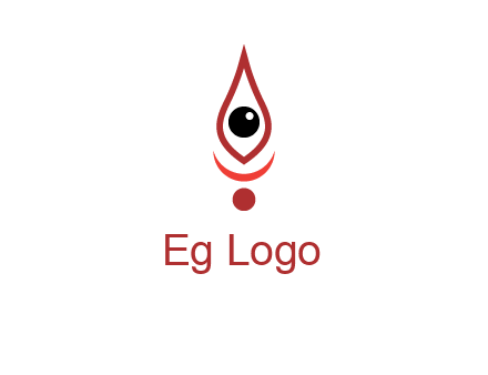 eye with bindya logo