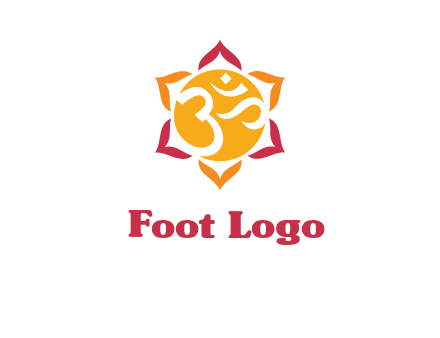 om religious logo
