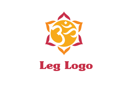 om religious logo