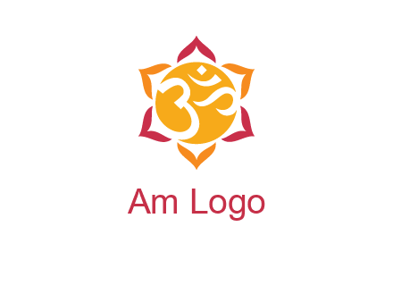 om religious logo