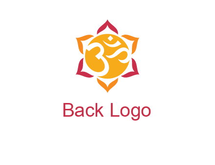om religious logo