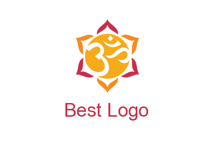 om religious logo
