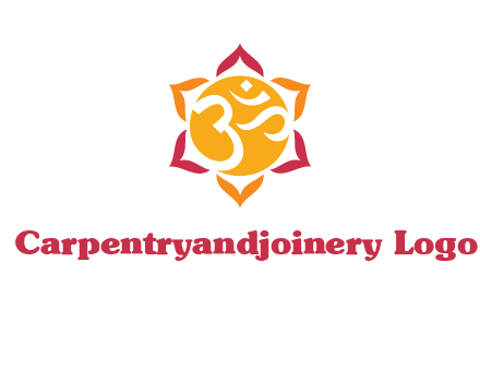 om religious logo