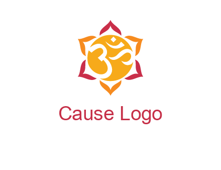 om religious logo