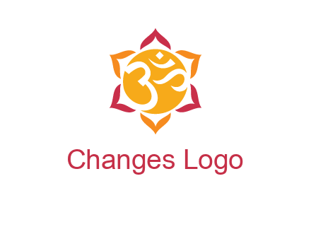 om religious logo