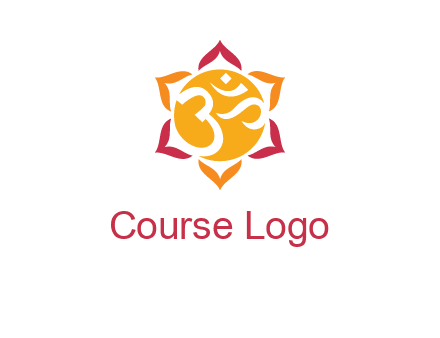 om religious logo