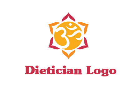 om religious logo