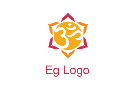 om religious logo