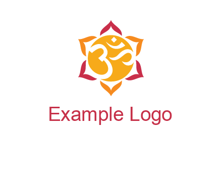om religious logo