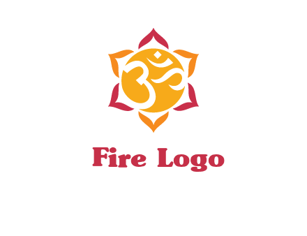 om religious logo