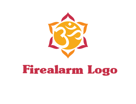 om religious logo