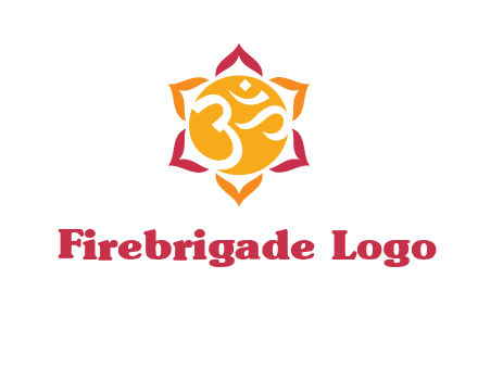 om religious logo