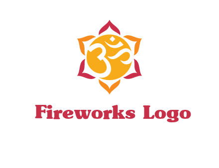 om religious logo