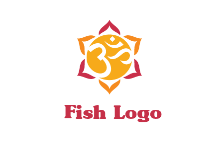 om religious logo